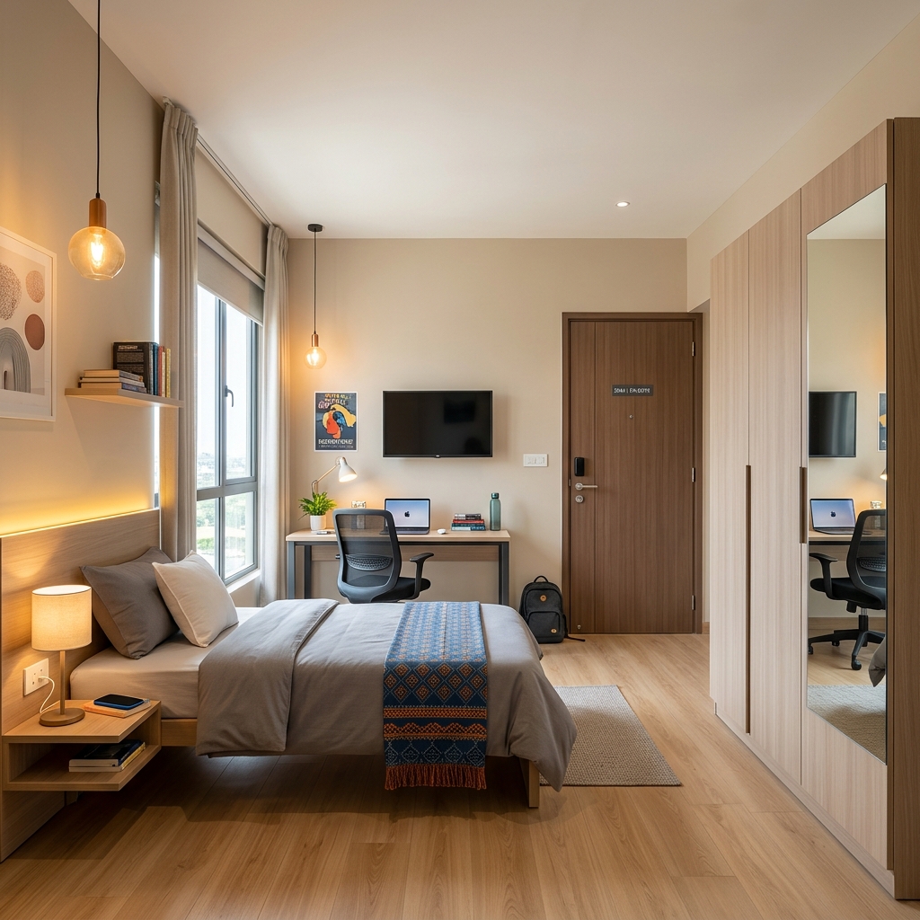 Urban Stay Premium Hostel Room with Attached Bathroom